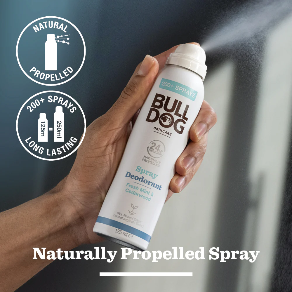 Fresh Mint & Cedarwood Spray Deodorant - Image 3